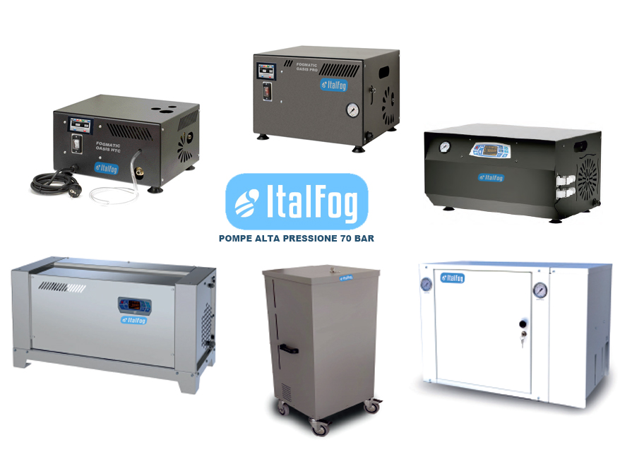 Pompe alta pressione - sistemi di nebulizzazione
