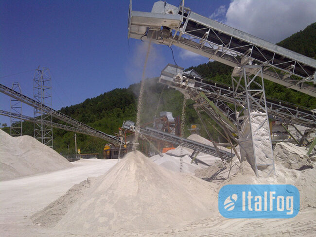 abbattimento polveri