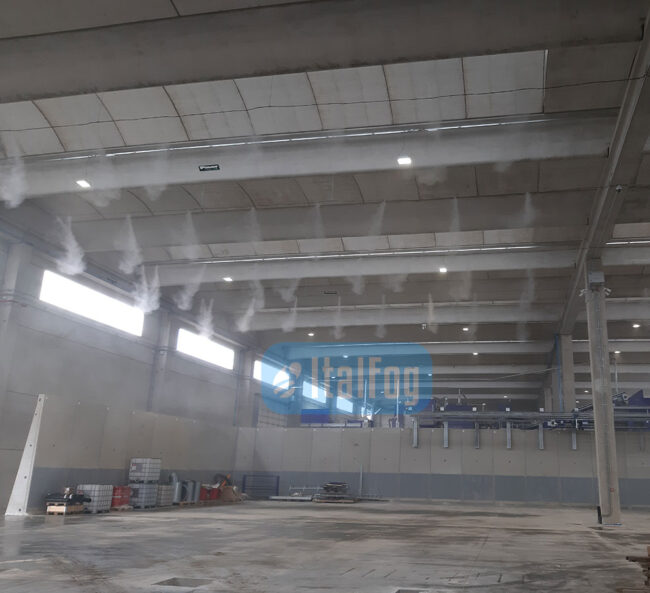 Sistemi di nebulizzazione industria