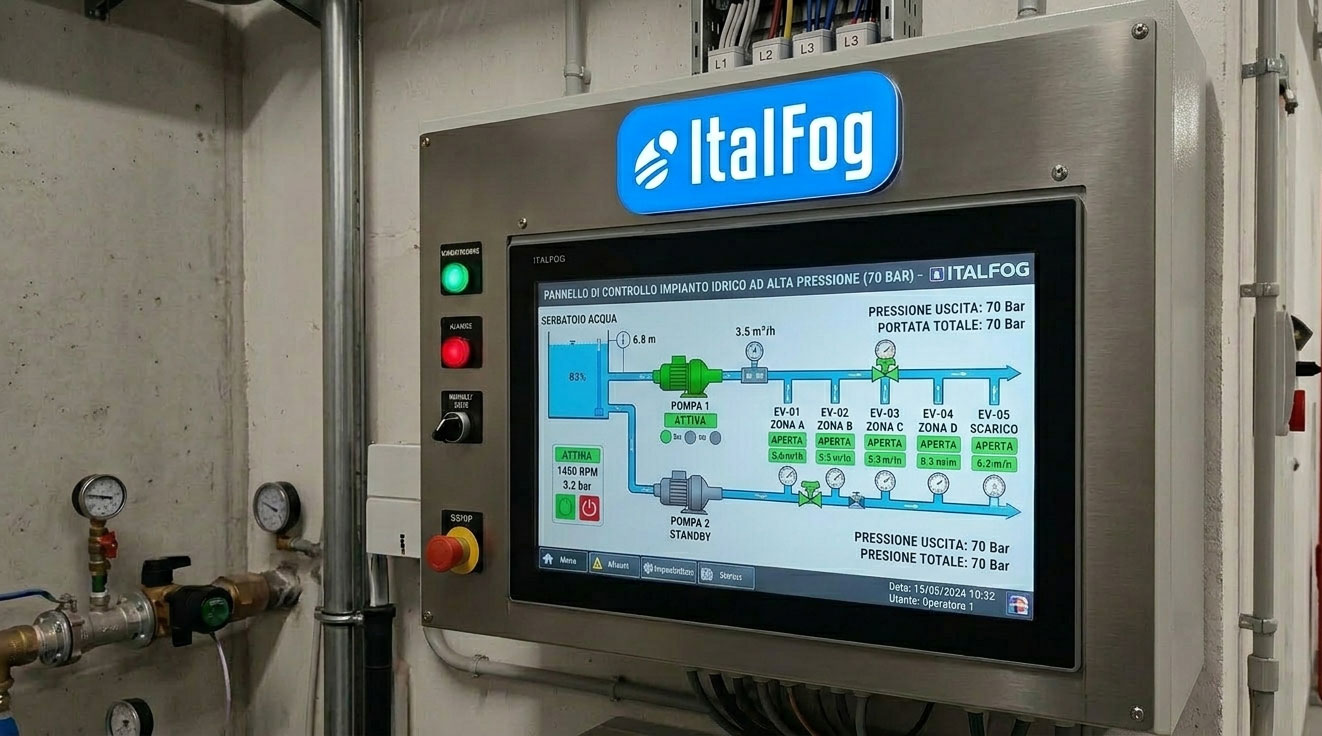 Sistema di supervisione - sistemi di nebulizzazione