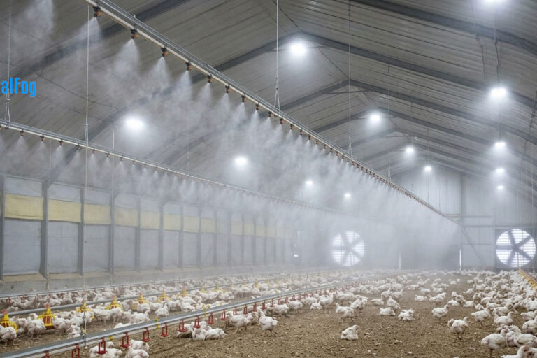 Nebulizzazione negli allevamenti avicoli