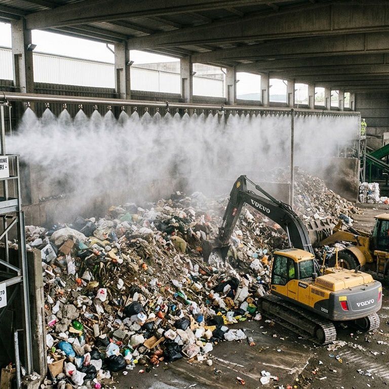 Industrial odor control solution