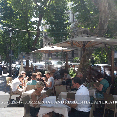 Sistemi di nebulizzazione precooling