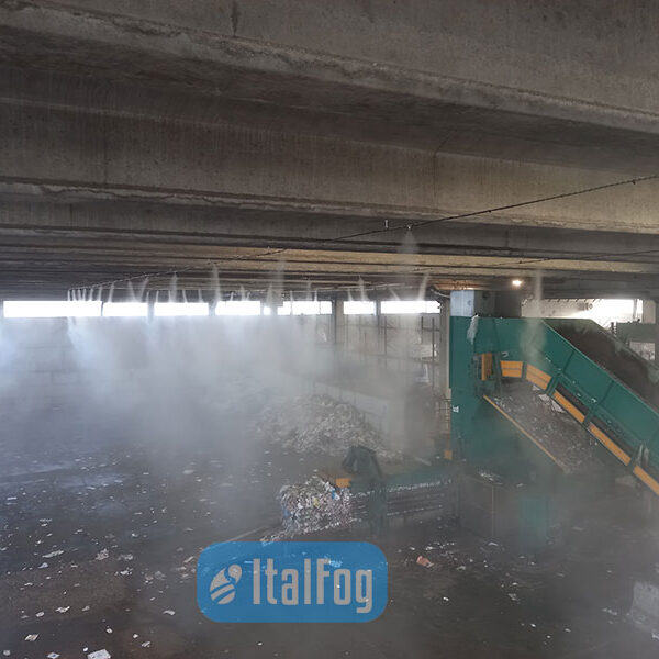 Abbattimento polveri nelle discariche