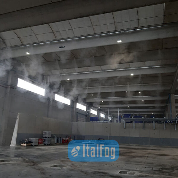 Sistemi di abbattimento polveri industria