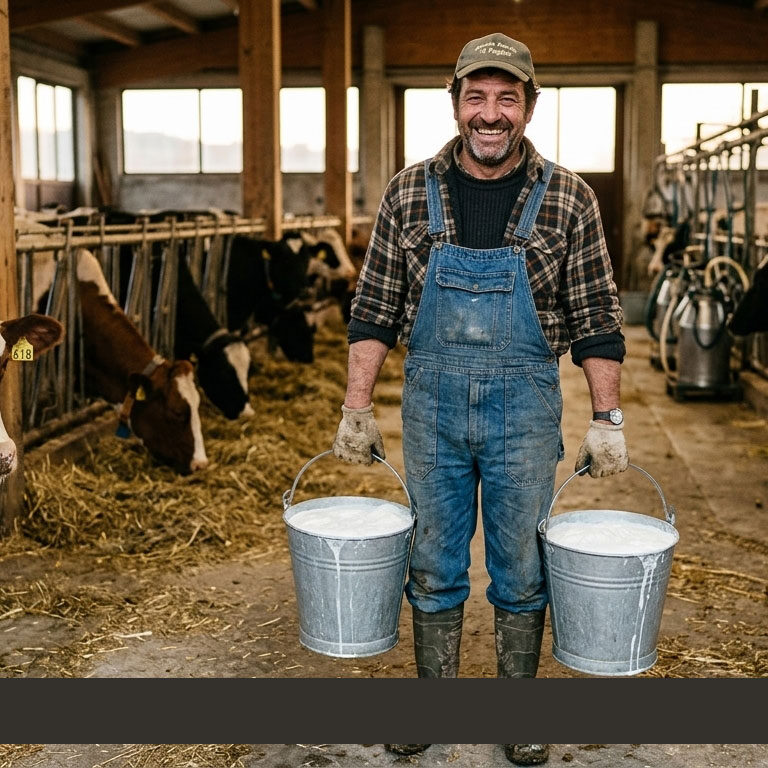 Allevamento bovini incremento latte