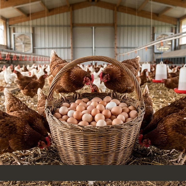 Aumento produzione uova